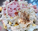 Hình bước làm 3 của món Salad Củ Dền, Trứng & Jambon Sốt Mayonaise