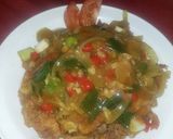 Foto langkah ke 5 dari resep Udang Saus Padang.