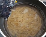 عکس مرحله 4 از دستور 🍝 پاستا با سس آلفردو و مرغ