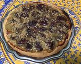 Une image de l'étape 11 de Tarte aux prunes crème prune vanille.