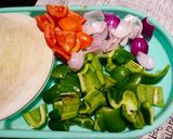 A picture of step 1 of Tandoori paneer Tikka.