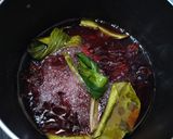 Foto langkah ke 2 dari resep Manisan Kolang Kaling Bunga Rosella.