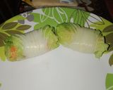 Foto langkah ke 4 dari resep Sawi Gulung Ayam #antiribet.