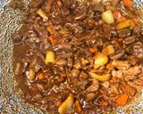 Vörösboros őzpörkölt recept fázis 3 fotója