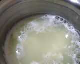A picture of step 1 of Kesar pista Baked Sandesh.
