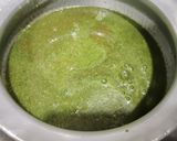 A picture of step 4 of Mint Pani Puri.