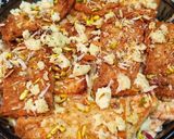 A picture of step 6 of Shahi tukray.