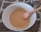 Foto del paso 2 de la receta: Torta de dos cítricos y jengibre decorada con dulce de leche y pera, ganache de chocolate