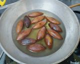 A picture of step 8 of Rosher Puli/A makar Sankranti recipe from Bengal.