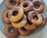 Une image de l'étape 5 de Donuts façon marbré.