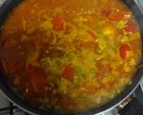 Foto del paso 5 de la receta Arroz con pimiento rojo y guisantes