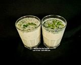 A picture of step 4 of Minty Flavored Spiced Buttermilk.