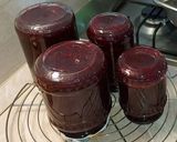 Eper - áfonya lekvár recept fázis 5 fotója