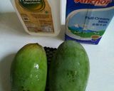 Foto langkah ke 1 dari resep Es Mangga Kocok Susu.