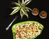 A picture of step 6 of Winter Vegetable Pasta.