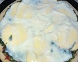 Foto del paso 7 de la receta: Pizza de Espinacas y Salsa Blanca
