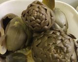 Foto del paso 1 de la receta: Alcauciles con vinagreta de ajo y limón