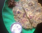 A picture of step 4 of Methi palak paratha.