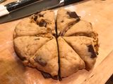 20-minute Chocolate & walnuts scone