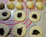 Foto langkah ke 3 dari resep Roti Sobek Pisang Cokelat #Dapur Fitri.