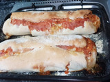 Pizzas arrolladas