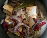 A picture of step 1 of Vegan Jackfruit Kabab Awadhi style.