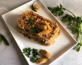 A picture of step 5 of Baby Corn Pulao (South Indian style).