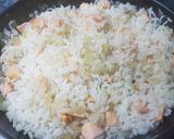 Foto del paso 5 de la receta Arroz blanco con Salmón!🍚🐟🍴