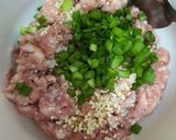 Hình bước làm 2 của món Đậu hũ dồn thịt chiên