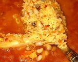 A picture of step 6 of Palm oil jollof rice.