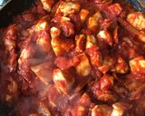 A picture of step 6 of Chicken and chorizo.