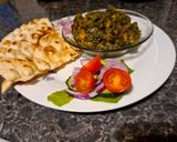 Indiai, Spenót, brokkoli egytálétel (Saag) recept fázis 5 fotója