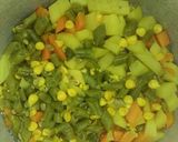 A picture of step 5 of Mixed Vegetable Korma.