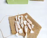 Foto langkah ke 5 dari resep Nougat dried cranberry and blueberry with almond.
