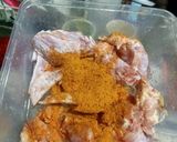 Foto langkah ke 2 dari resep Ayam lilit keju / Buldak khas Korea.