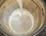 A picture of step 2 of Rava appam in 20 mins.
