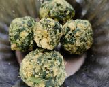 A picture of step 4 of Palak panner kofta.