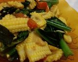 Foto langkah ke 1 dari resep Tumis sawi putren.