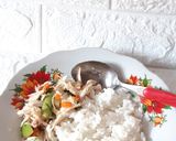 Foto langkah ke 7 dari resep Ayam sambal matah (diet).