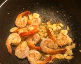 รูปขั้นตอนการทำที่ 2 ของ สปาเก็ตตี้กุ้ง~ไข่ปลา Mentaiko~Prawns Pasta