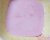 A picture of step 2 of Rose flavoured choco chip cookies.