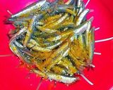 Foto del paso 2 de la receta: Alevines de boquerones fritos al fish masala