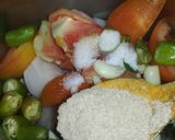 A picture of step 4 of Coriander chutney.