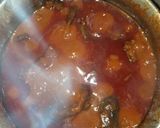 A picture of step 1 of Macaroni and stew.