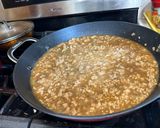 A picture of step 3 of Adobo Pork Giniling with Potatoes.