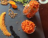 A picture of step 6 of Haldi ka Achar/pickle.