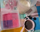Foto langkah ke 1 dari resep Jelly milk cheese.