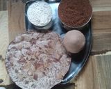 A picture of step 5 of Healthy Nachni bhakri.
