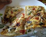 A picture of step 3 of Omelette for breakfast.