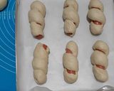 Foto langkah ke 3 dari resep Roti isi sosis - resep roti tanpa telur.